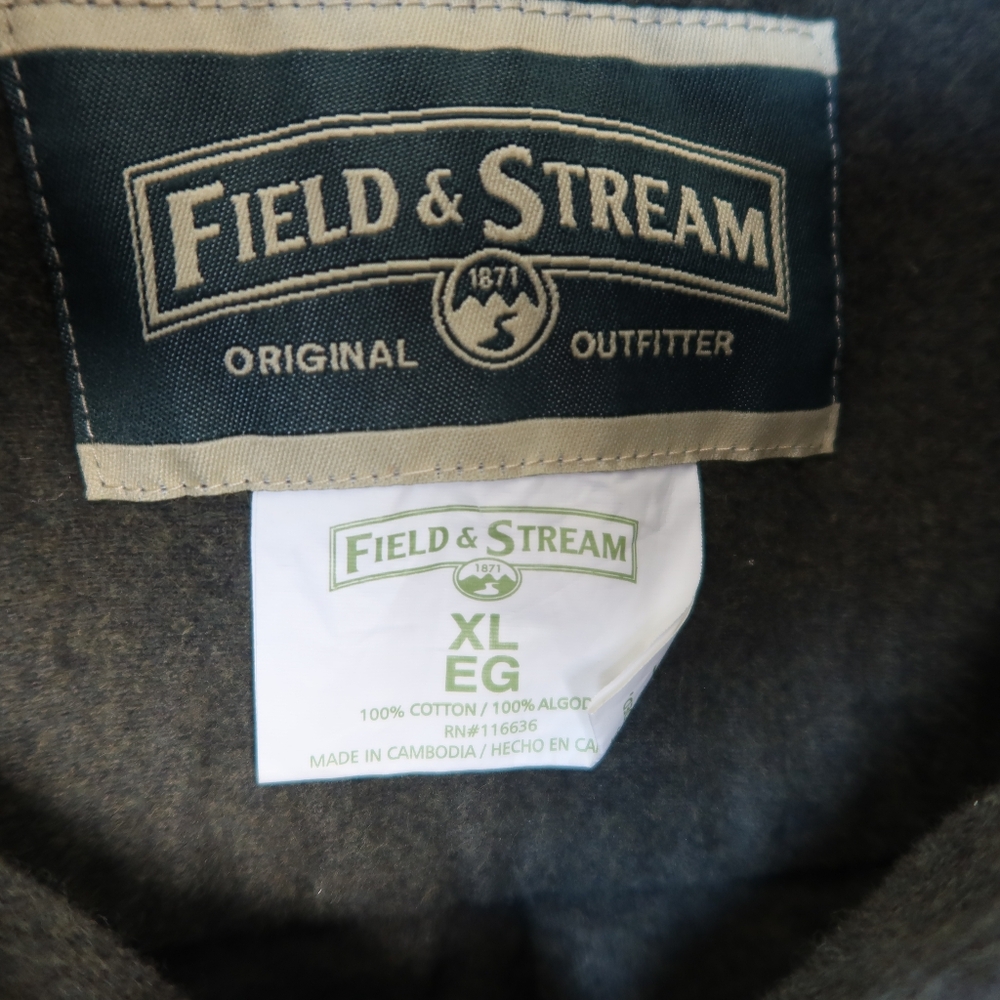Field & Stream Sea Green Lightweight Long Sleeve Shirt Jacket Size XL - Picture 13 of 16